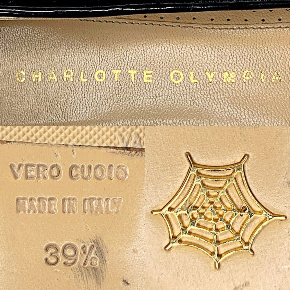 Charlotte Olympia Velvet Kitty Slip-On Ballet Flat - Picture 14 of 16